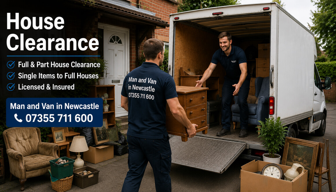 House clearance in Newcastle