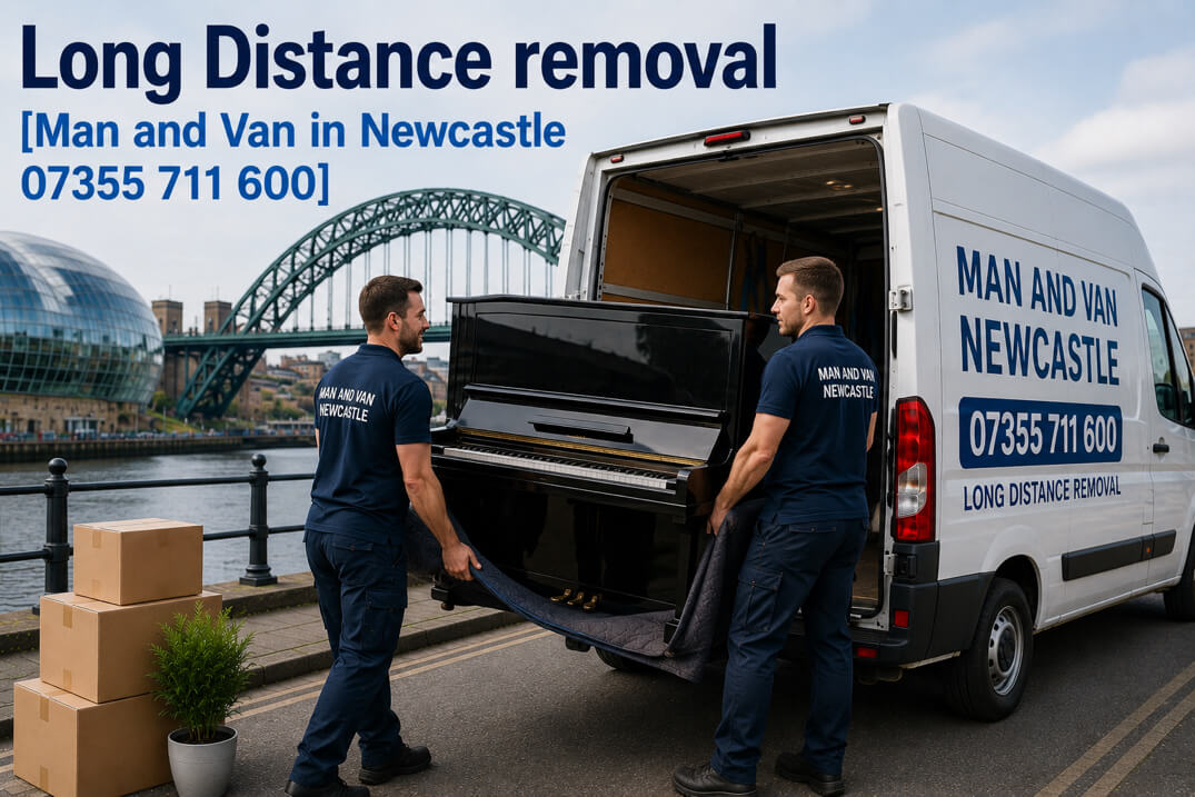 Man and van removals in Morpeth