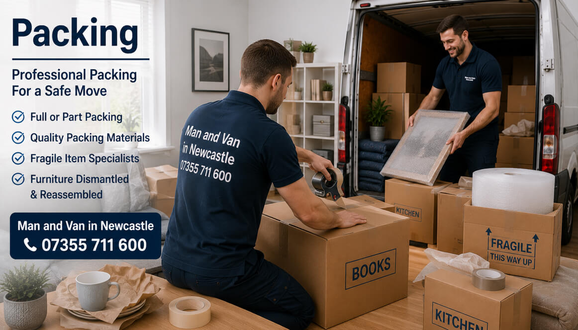 Packing services in Newcastle