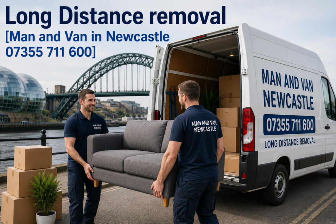 Request a removals quote from Man Van Newcastle