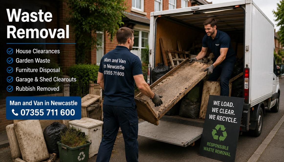 House clearance in Newcastle — Man Van Newcastle